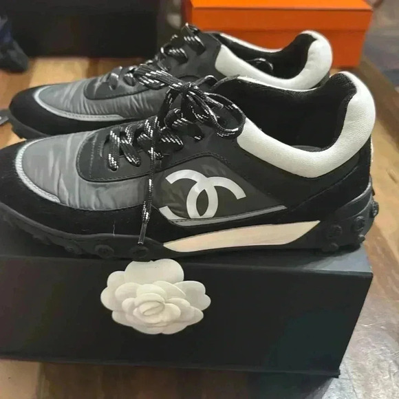 CHANEL 2019 KARL LAGERFELD COLLECTION Calfskin Mesh Lycra Womens - Picture 3 of 11